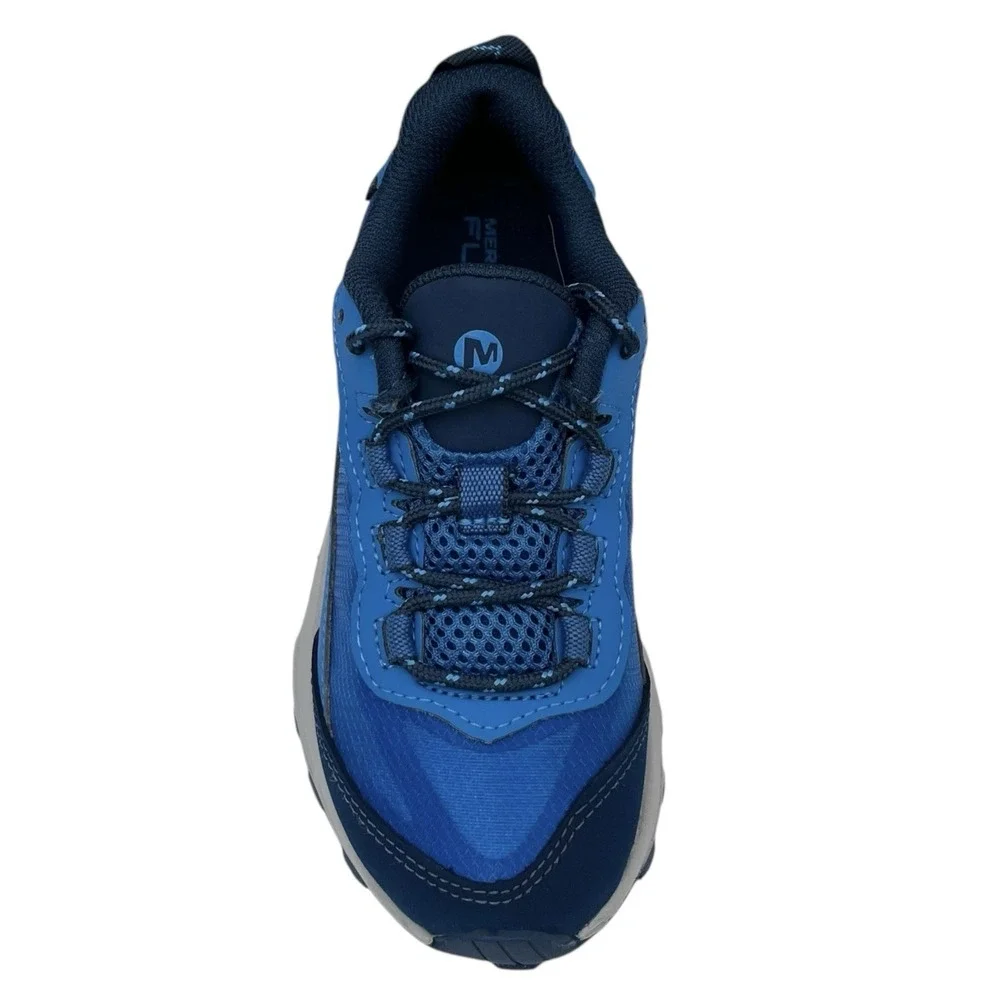 Merrell Moab Speed Little Boys Girls Waterproof Hiking Sneaker Size 12.5 Blue